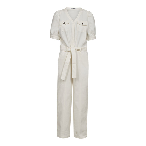 MateoCC SS Jumpsuit - Wit
