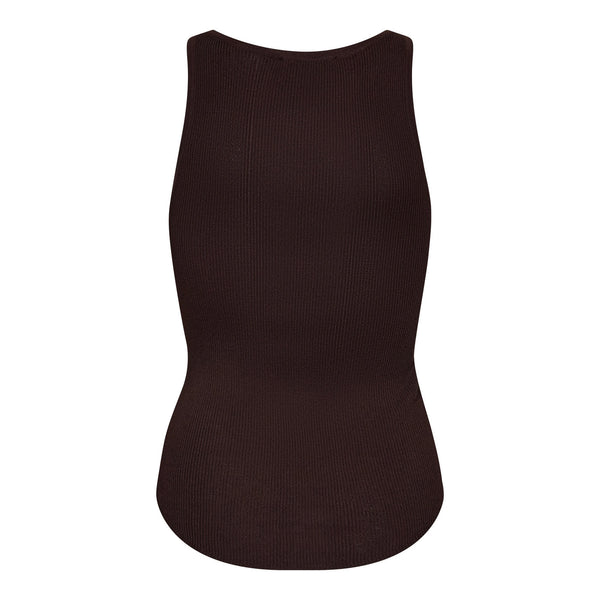 ClaireCC Rib Tank Top - Bruin