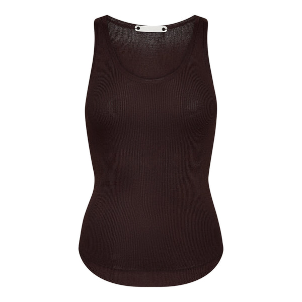 ClaireCC Rib Tank Top - Bruin