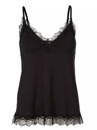 Strap top - Zwart
