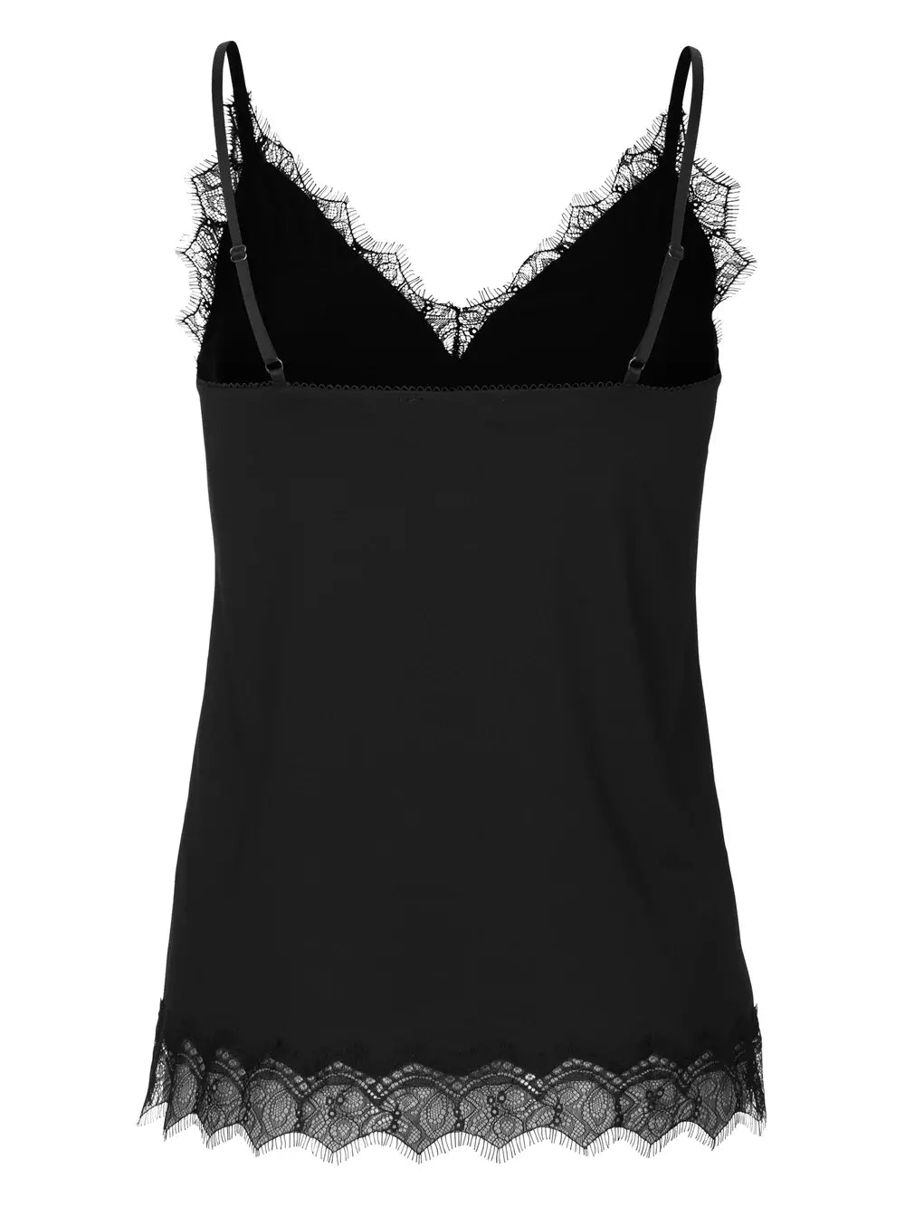 Strap top - Zwart