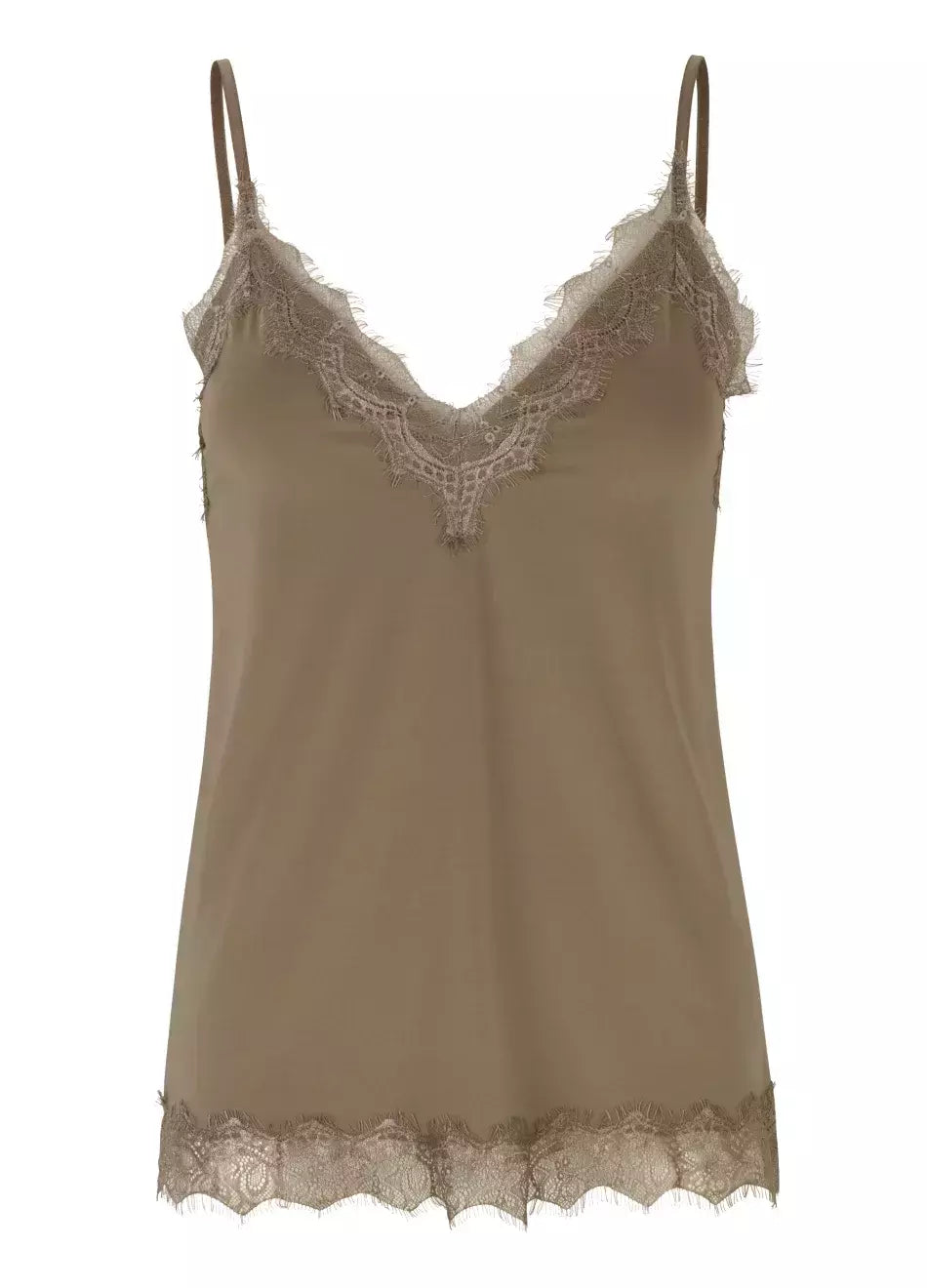 Billie-Strap top - Bruin