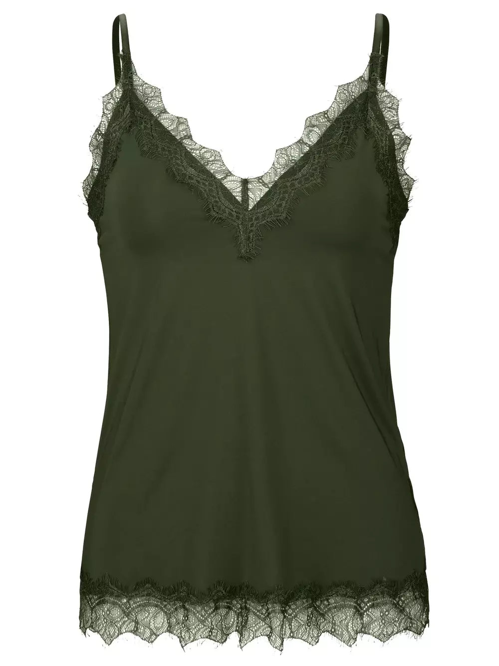 Strap top - Groen