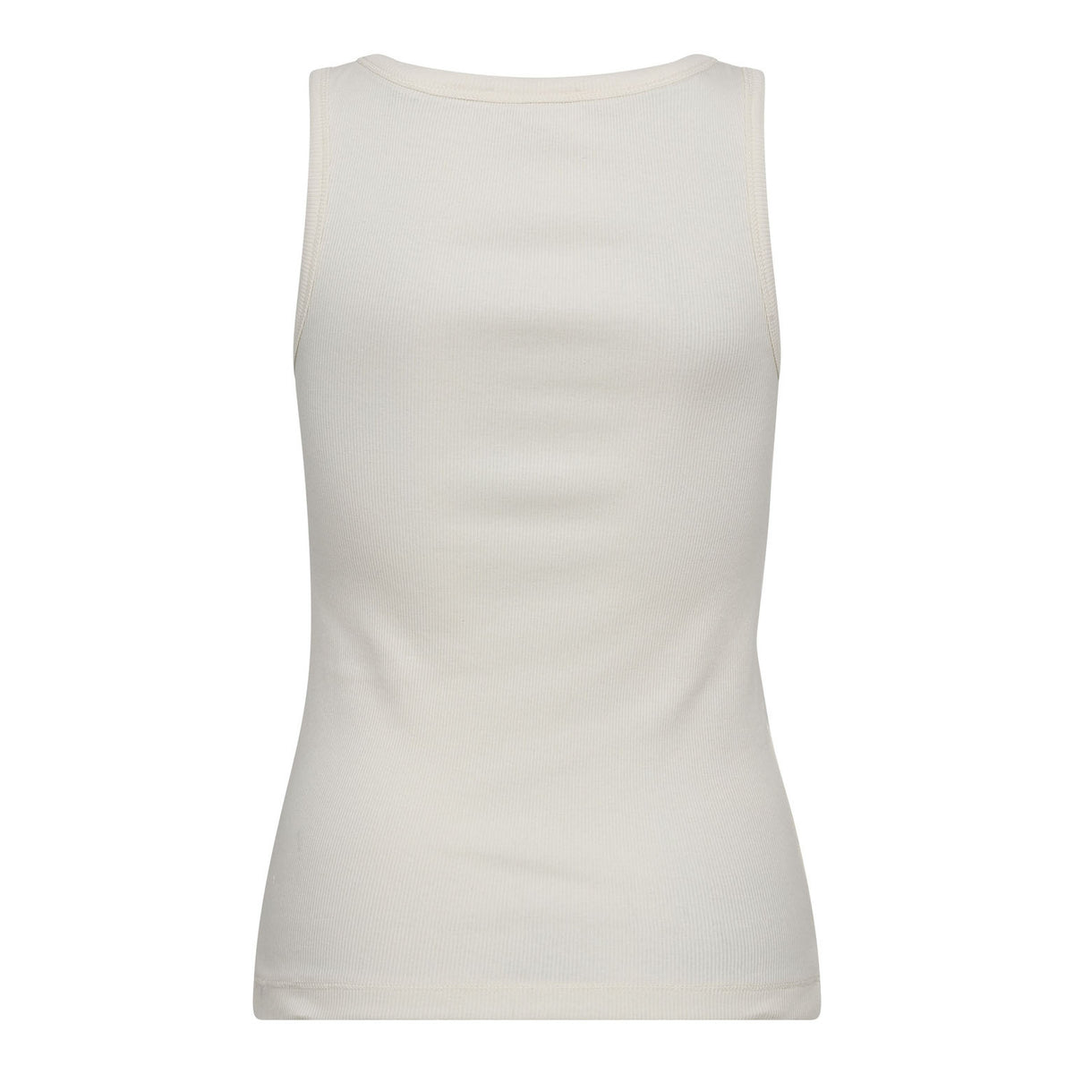 GrannyCC Rib Solid Emb Tank - Wit