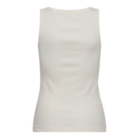 GrannyCC Rib Solid Emb Tank - Wit