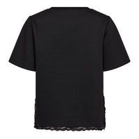 EviCC Lace Tee - Zwart