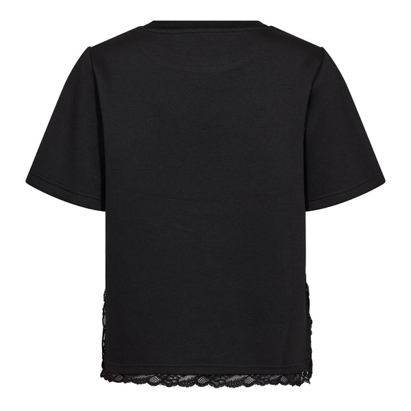 EviCC Lace Tee - Zwart