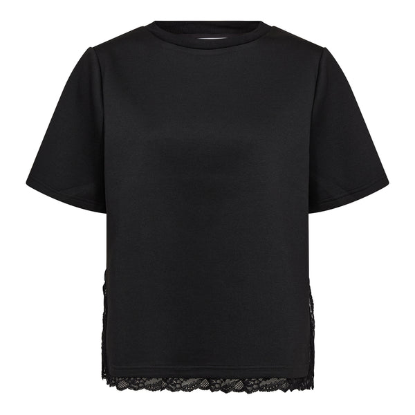 EviCC Lace Tee - Zwart