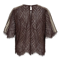 LetiCC Lace Blouse - Bruin