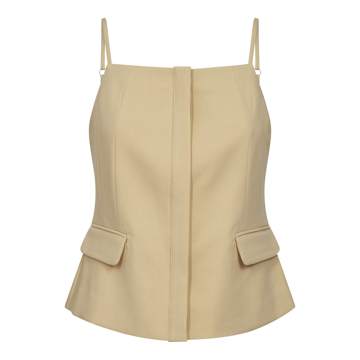 NilanCC Tailored Top - Geel