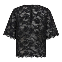 LannyCC Lace Blouse - Zwart