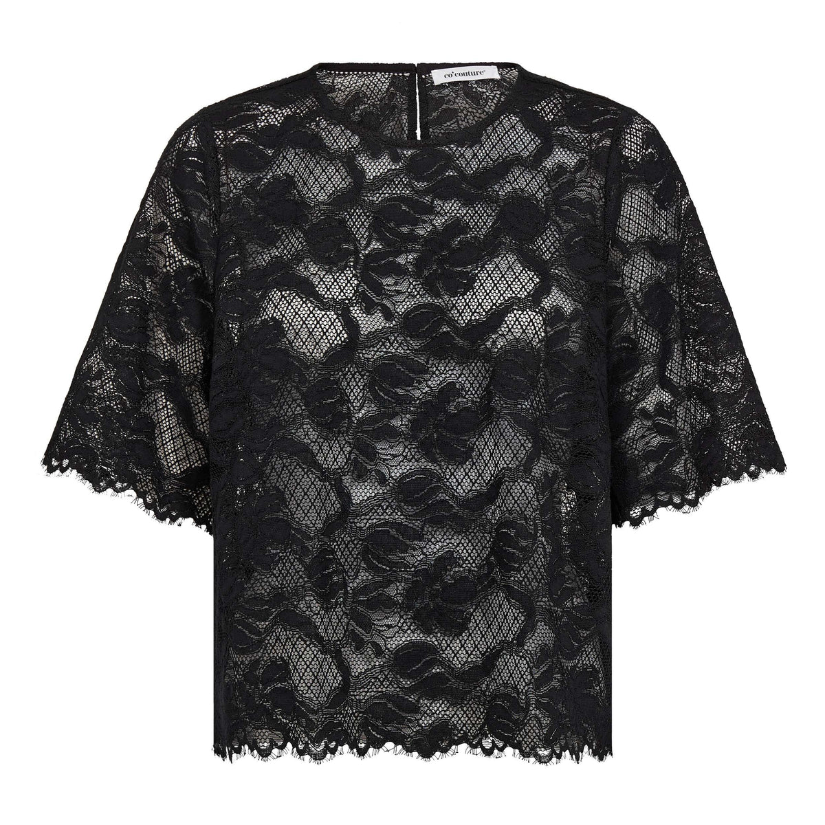 LannyCC Lace Blouse - Zwart
