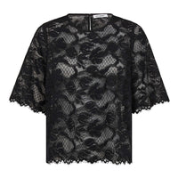 LannyCC Lace Blouse - Zwart