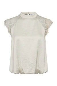 IdunCC Lace Ballon Top - Wit