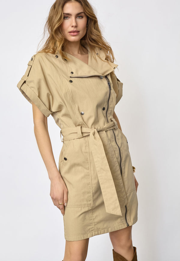KeshaCC SS Dress - Bruin