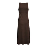 GrannyCC Rib Emb Tank Dress - Bruin