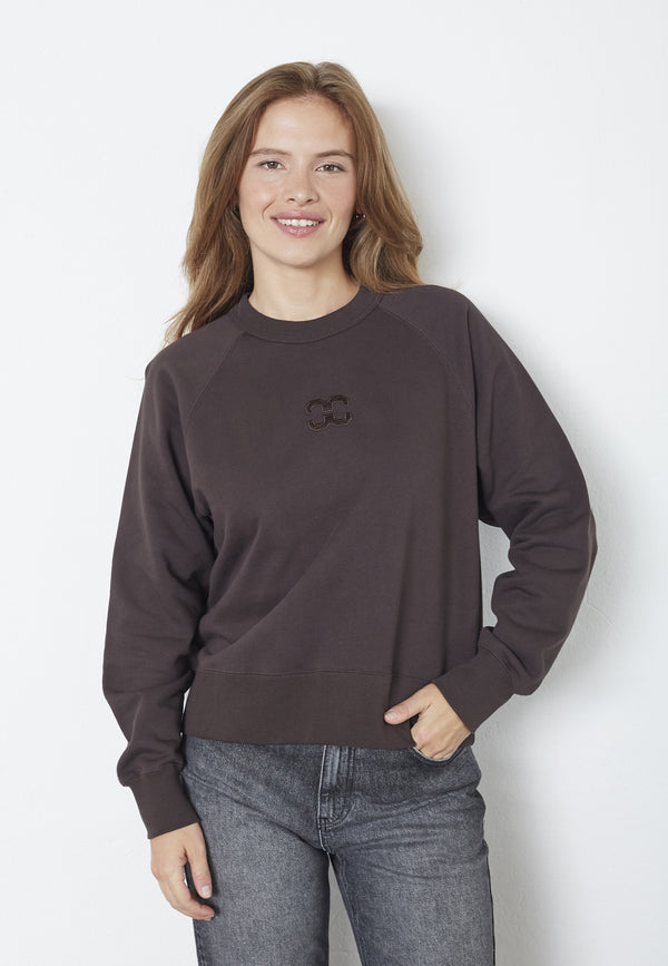 ErisCC Emb Sweat - Bruin