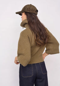 RowCC Zip Knit Cardigan