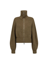 RowCC Zip Knit Cardigan