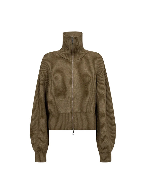 RowCC Zip Knit Cardigan