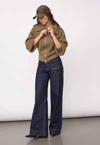 RowCC Zip Knit Cardigan