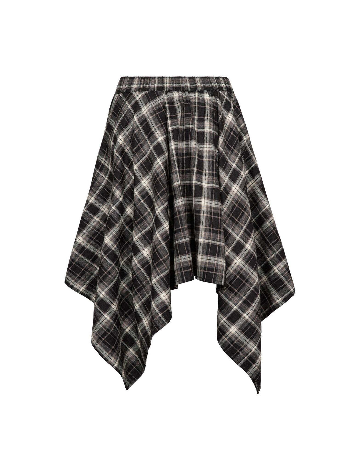 DagnyCC Check Tie Skirt