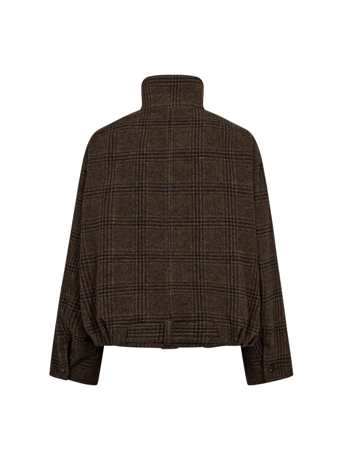 OlvaCC Check Balloon Jacket