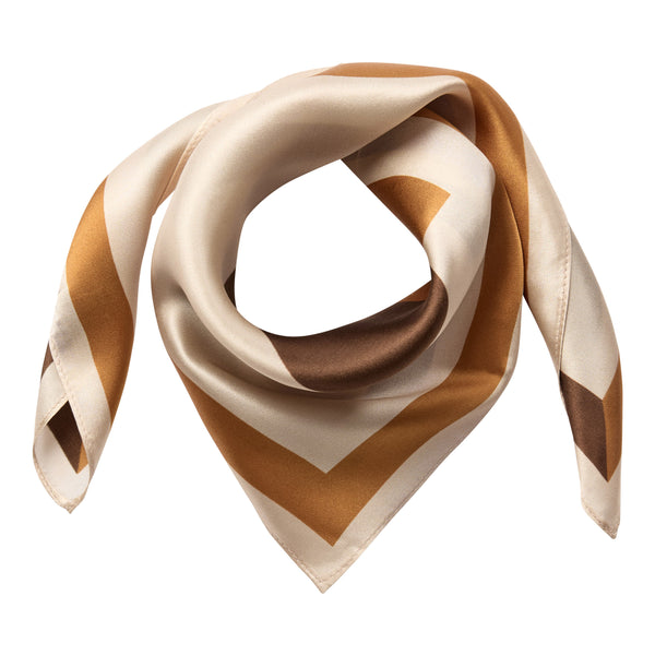 ShilaCC Silk Block Scarf