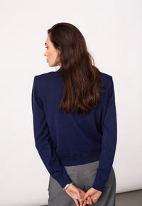 CoryCC Padded LS Cardigan
