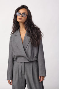 JackyCC Crop Blazer