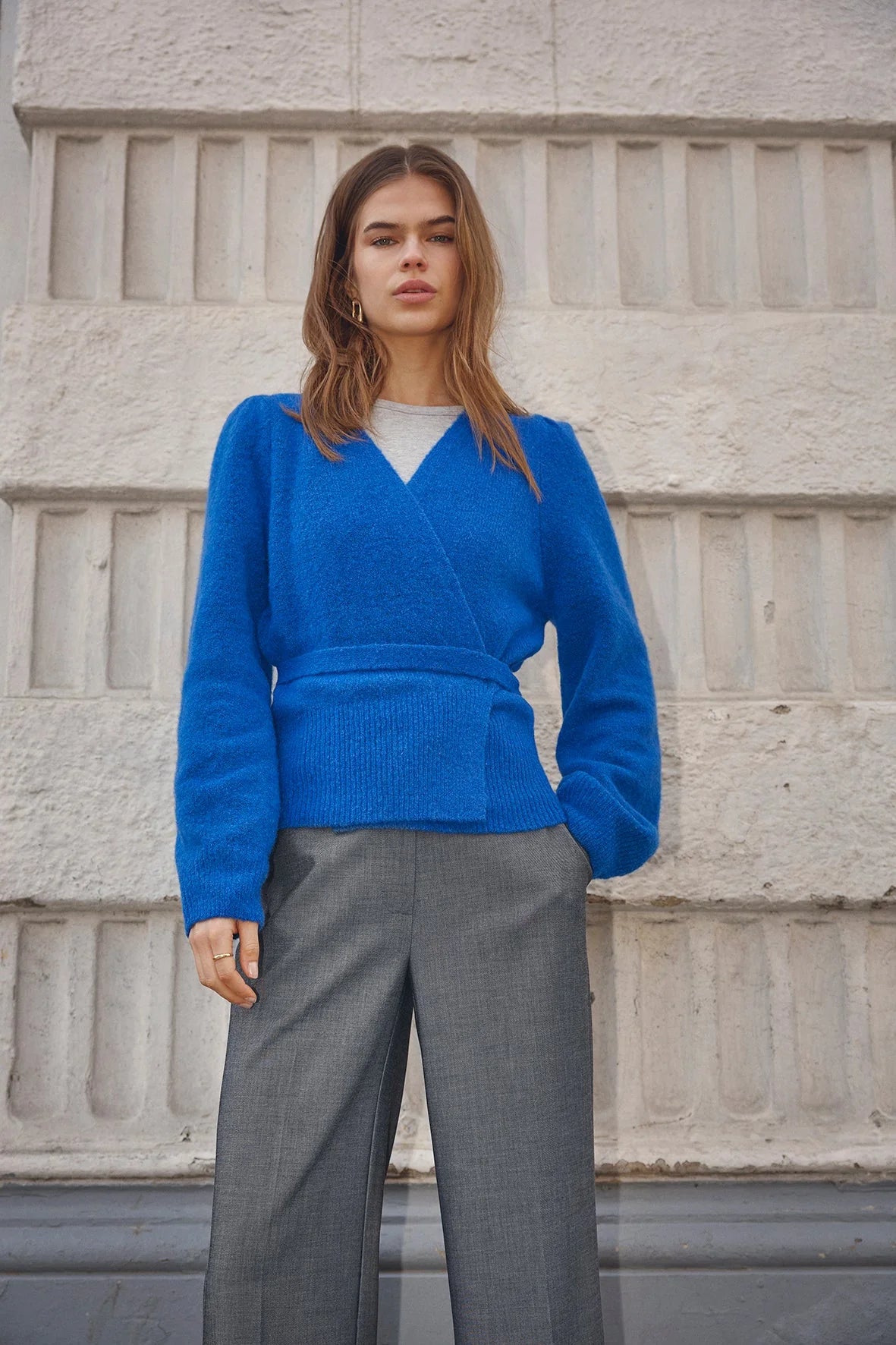 RogerCC Wrap Cardigan