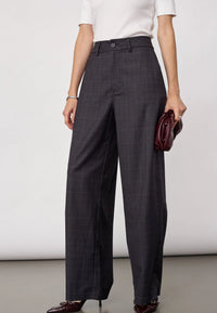EloraCC Check Barrel Pant