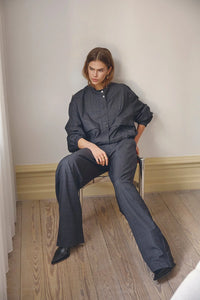 EloraCC Check Barrel Pant