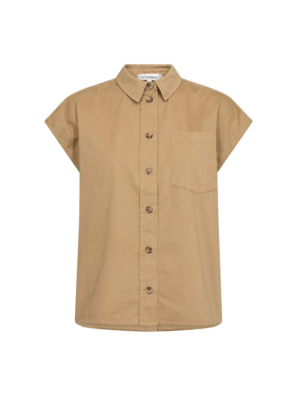 EvelynCC Slit Back SS shirt