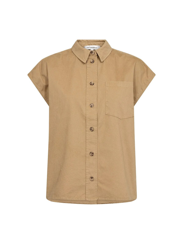 EvelynCC Slit Back SS shirt