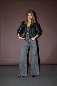 VickyCC Stone Wide Jeans