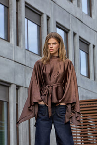 IdunCC Poncho Blouse