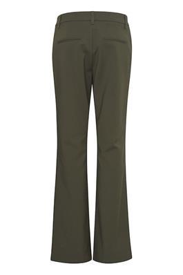 PZBINDY HW Pant Wide Leg - Groen