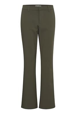 PZBINDY HW Pant Wide Leg - Groen