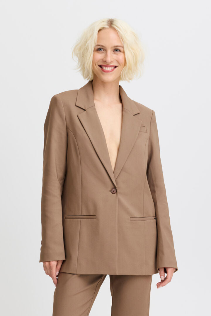 PZBINDY Blazer - Bruin