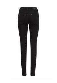 PZEMMELINA HW Jeans Skinny Leg - Zwart