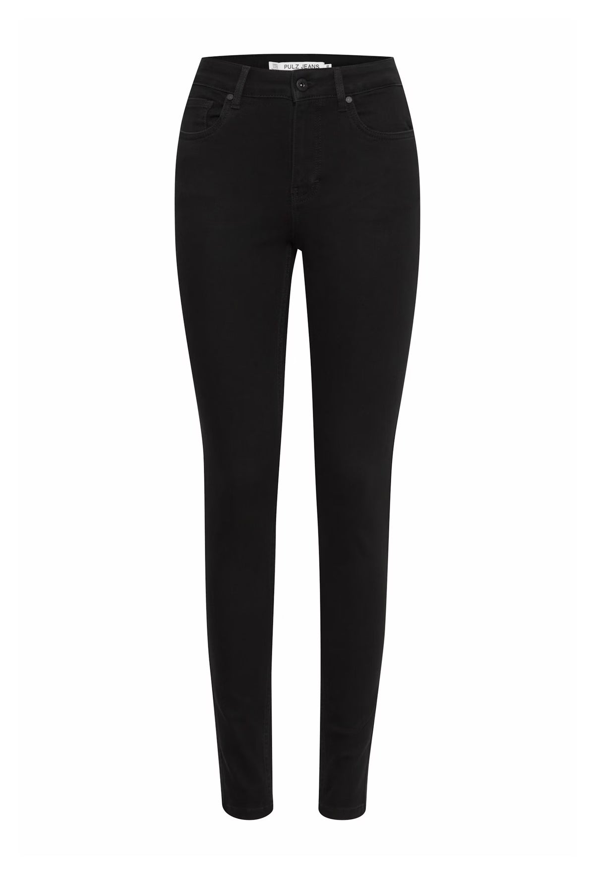 PZEMMELINA HW Jeans Skinny Leg - Zwart