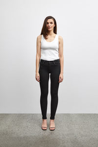 PZEMMELINA HW Jeans Skinny Leg - Zwart