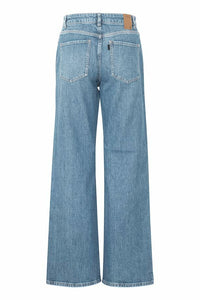 PZVEGA HW Jeans Wide Leg - Blauw