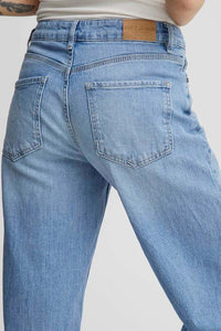 PZVEGA HW Jeans Wide Leg - Blauw