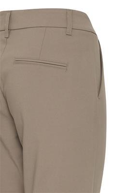 PZBINDY HW Pants bootcut leg - Beige