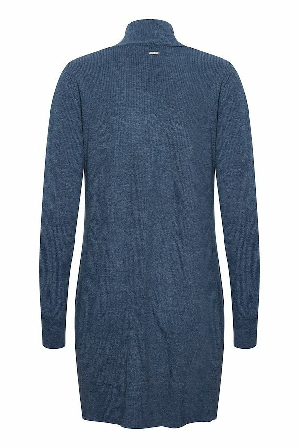 PZMAJKEN Long Cardigan - Blauw