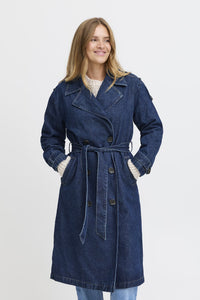 PZHILLARY Trenchcoat Outerwear - Blauw