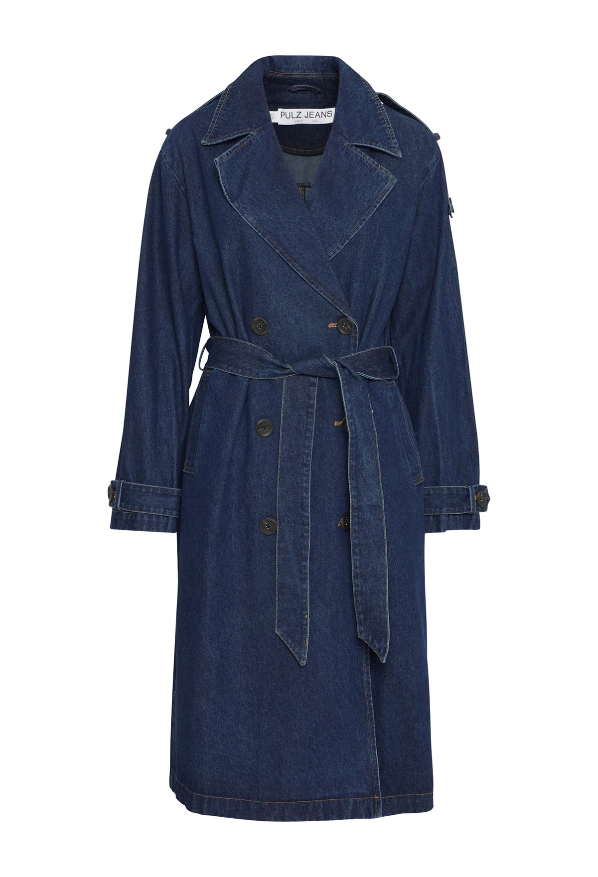 PZHILLARY Trenchcoat Outerwear - Blauw