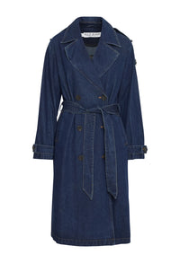 PZHILLARY Trenchcoat Outerwear - Blauw